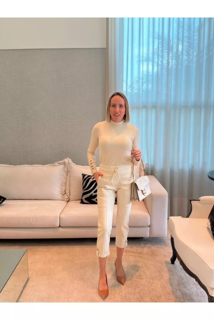 Blusa Stephanie em Malha Cereal 1