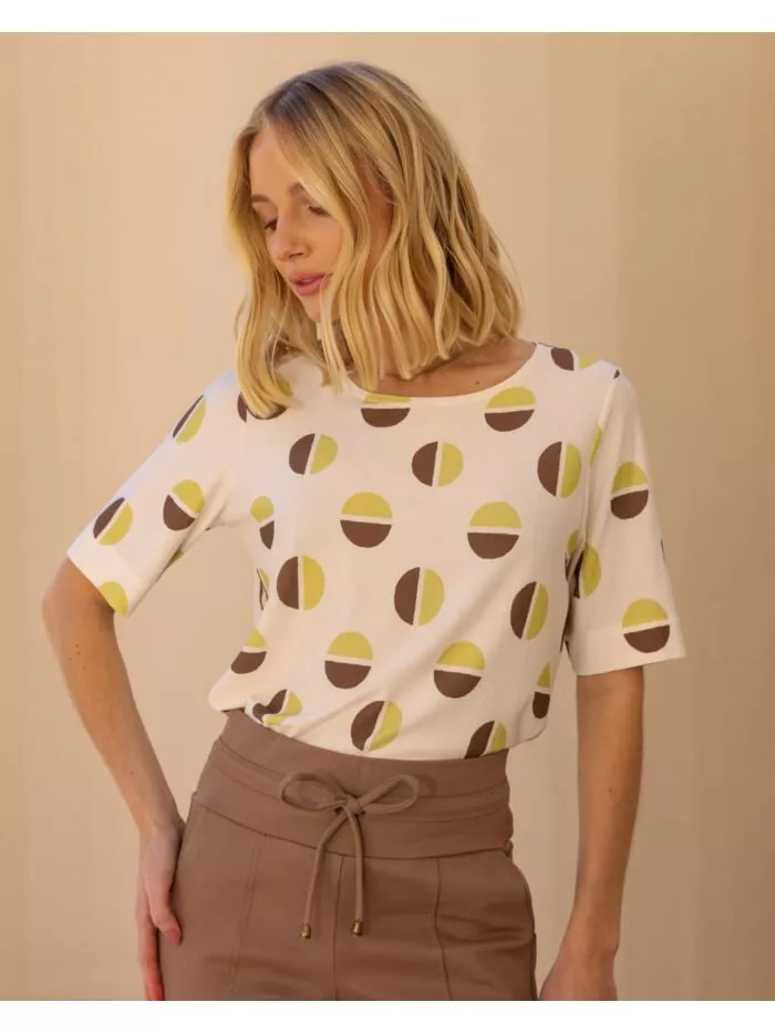 Blusa Antonella Estampada em Malha 1