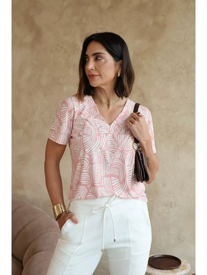 Blusa Samira Rosette 1