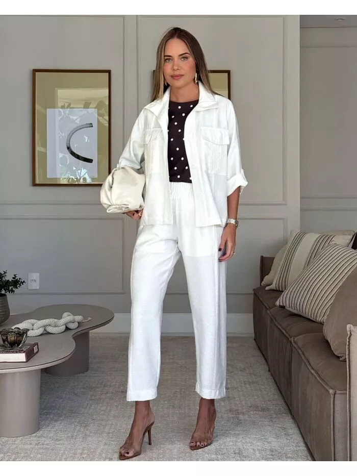 Jaqueta Paula Alfaiataria OFF White 1