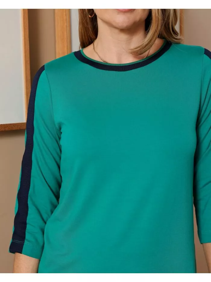 Blusa Antonia Botanic em Malha leve 1