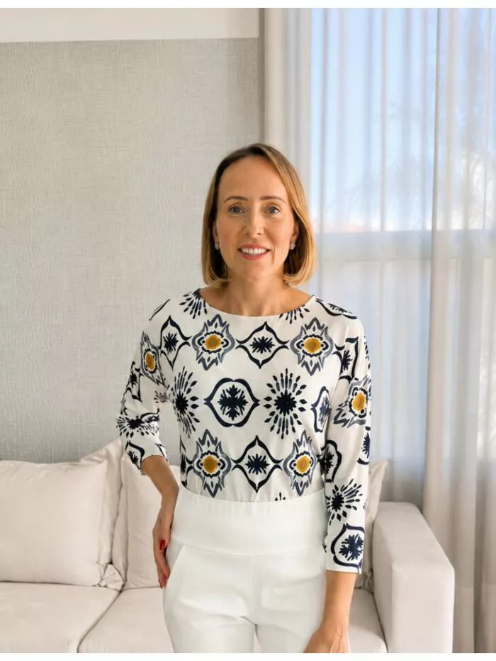 Blusa Karen Estampada em Malha 1