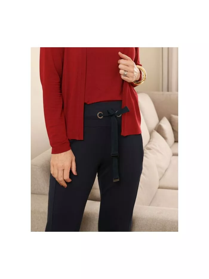 Calça Mariah Azul em Malha 1