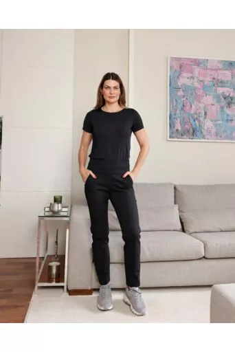 Blusa Fernanda preta em Fluity 1