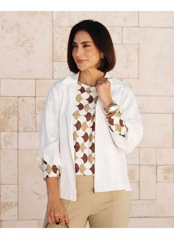 Jaqueta Rebeca Linho Off White 1