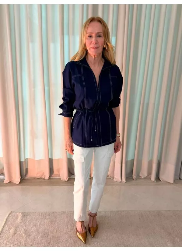 Parka Louise Cor Marinho 1