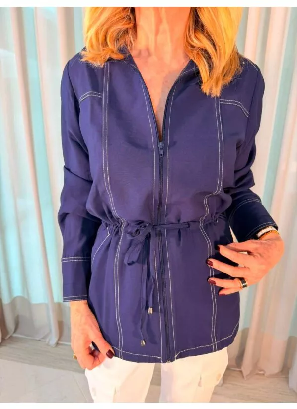 Parka Louise Cor Marinho 3