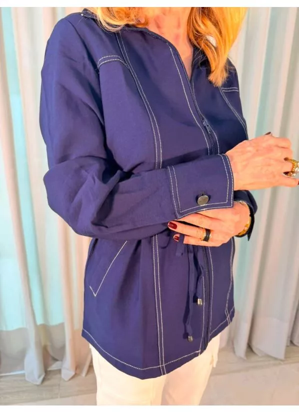 Parka Louise Cor Marinho 2