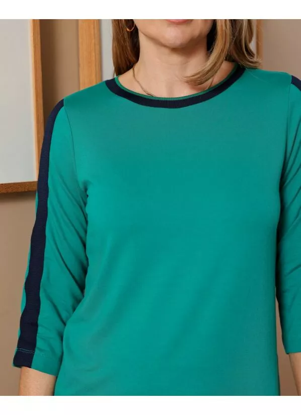 Blusa Antonia Botanic em Malha leve 1