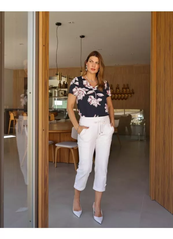 Blusa Carmem Estampada Floral 1