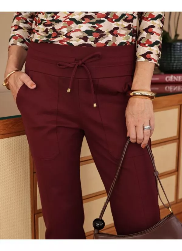 Calça Pietra em Malha Crepe – Intenso 2